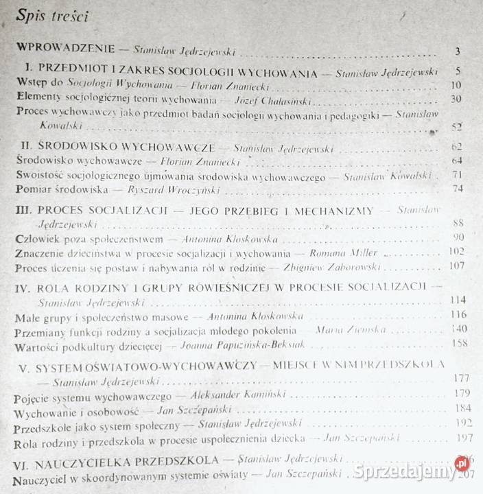 Wybór tekstów z socjologii wychowania S miękka sprzedam