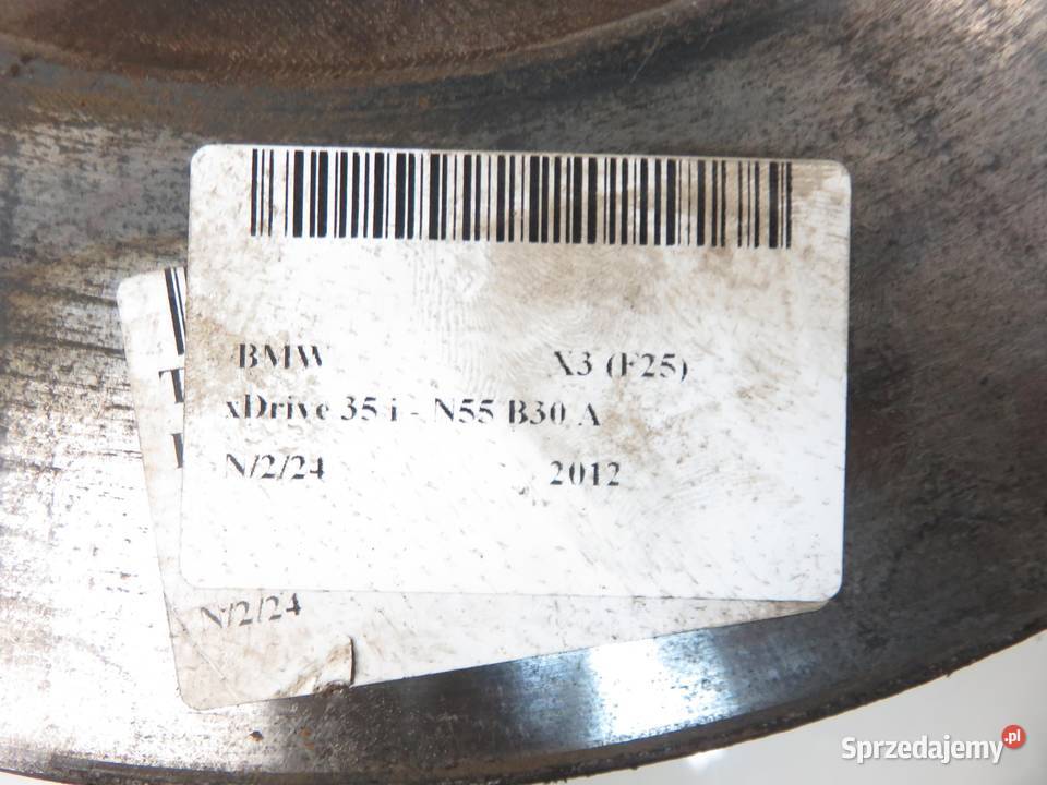 TARCZE HAMULCOWE PRZÓD BMW X3 F25 328 mm osobowe