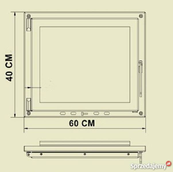 Drzwiczki żeliwne do kominka kominkowe M1 60x40 Skawina sprzedam