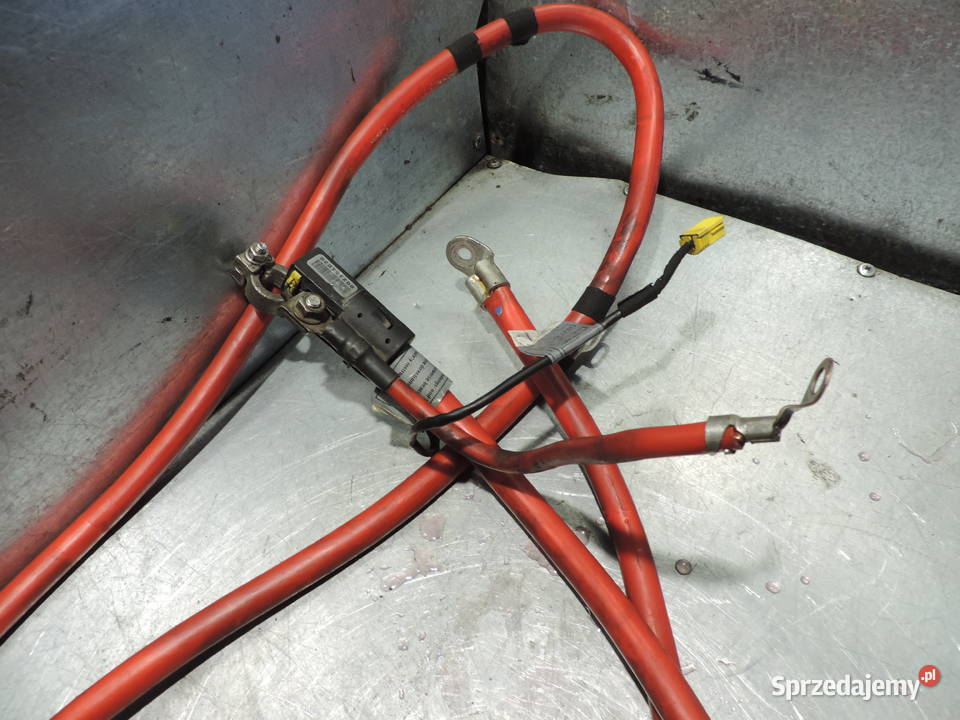 BMW E46 KLEMA PIROTECHNICZNA PRZEWÓD PLUSOWY Części samochodowe