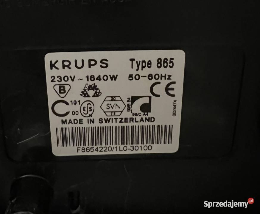 Krups 865 ekspres do kawy ciśnieniowy i Kędzierzyn-Koźle