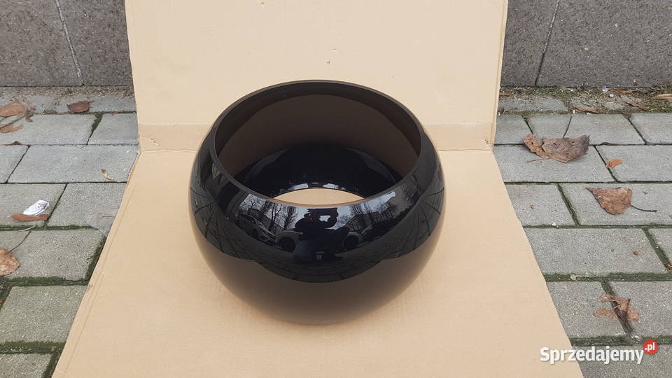 Klosz do lampy MOMO wisząca MURANO GLASS czarna Warszawa sprzedam