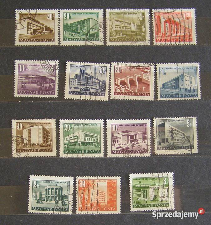 Znaczki pocztoweWęgry6