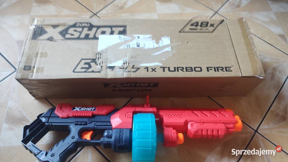 pistolet zuru xshot turbo fire wielkopolskie Książ Wielkopolski sprzedam