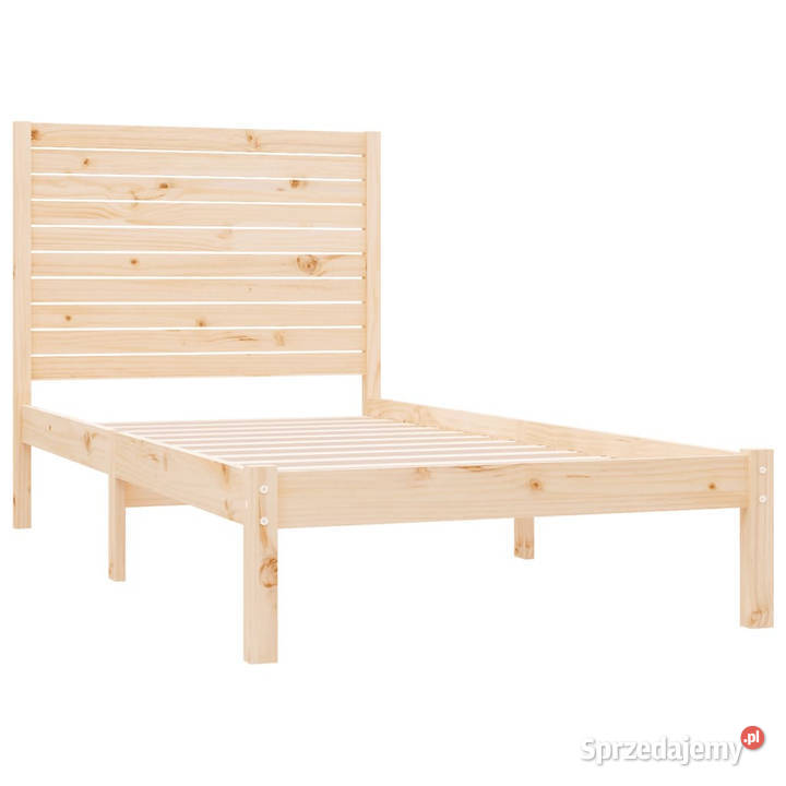 Rama łóżka lite drewno 100 x 200 WM3104598 mazowieckie Warszawa sprzedam