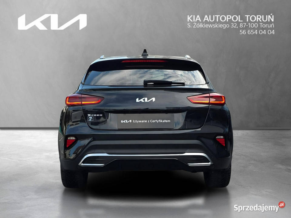 Kia XCeed 15 TGDI 160 wersja L serwisowany w ASO czarny Toruń