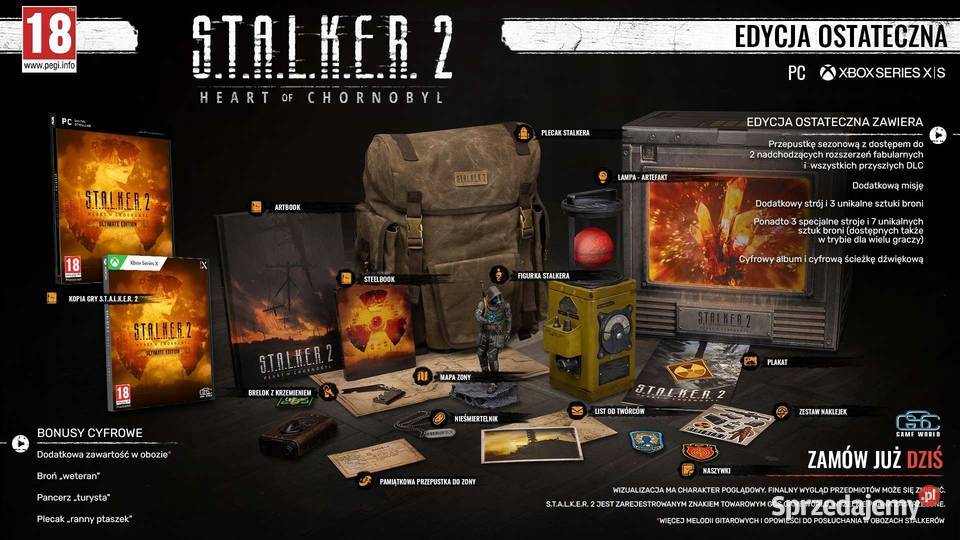 Stalker 2 Edycja Ostateczna PC mazowieckie Stanisławów sprzedam