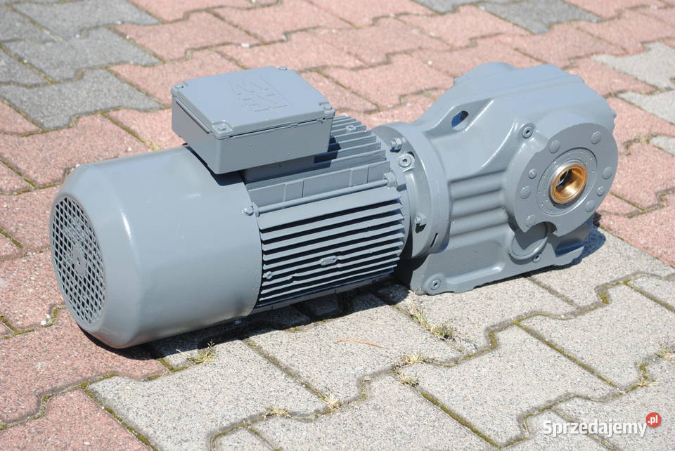 Motoreduktor kątowy 3kw 91obrmin z hamulcem Kargowa sprzedam
