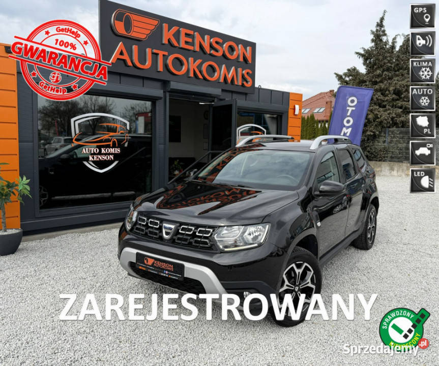 Dacia Duster Kamera 360 Nawigacja LED HAK aluminiowe felgi Duster Bydgoszcz
