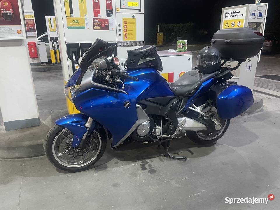 Honda VFR1200F 2010 dużym serwisie motocyklisty śląskie Dąbrowa Górnicza