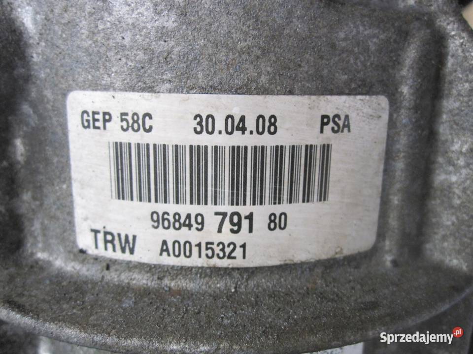 Peugeot 308 SW 16 HDI pompa wspomagania osobowe