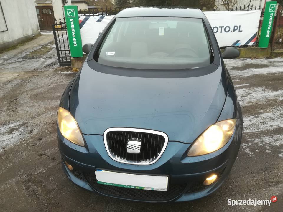 SEAT ALTEA 16Mpi 2007r klimaalu elektrkas zyb i aluminiowe felgi Bydgoszcz