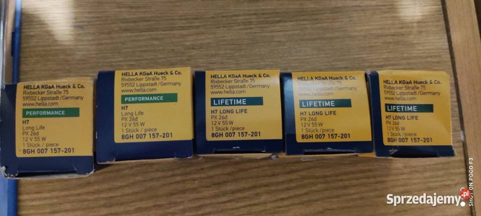 Żarówki Hella H7 55W Longlife Performance uniwersalne Szczucin