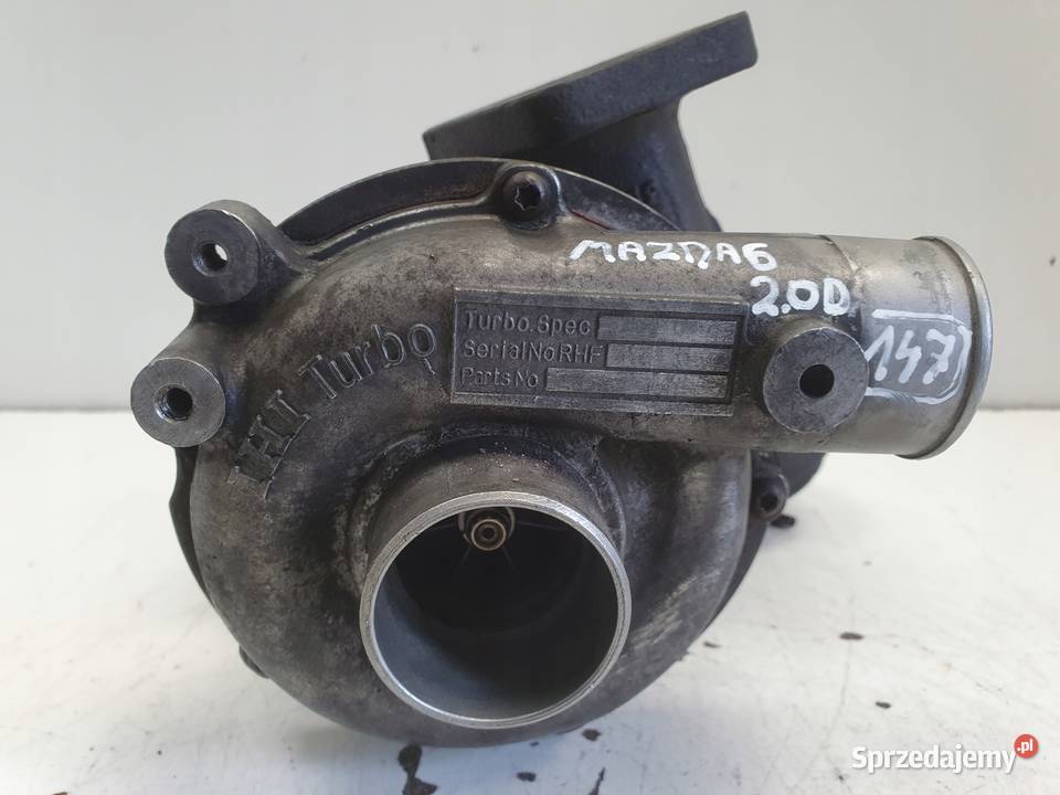 Mazda 6 20 Di CITD TURBOSPRĘŻARKA turbo VJ320310