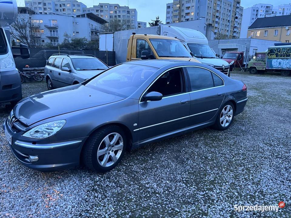 Peugeot 607 30v6 LPG 2008r mazowieckie Warszawa