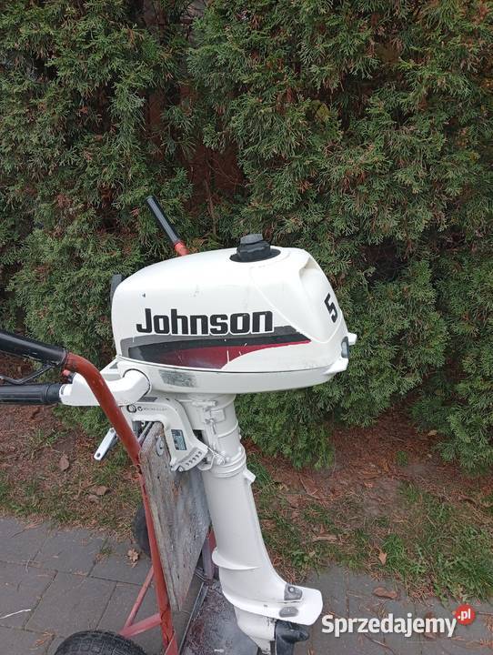 silnik zaburtowy Johnson 5 Tłuszcz