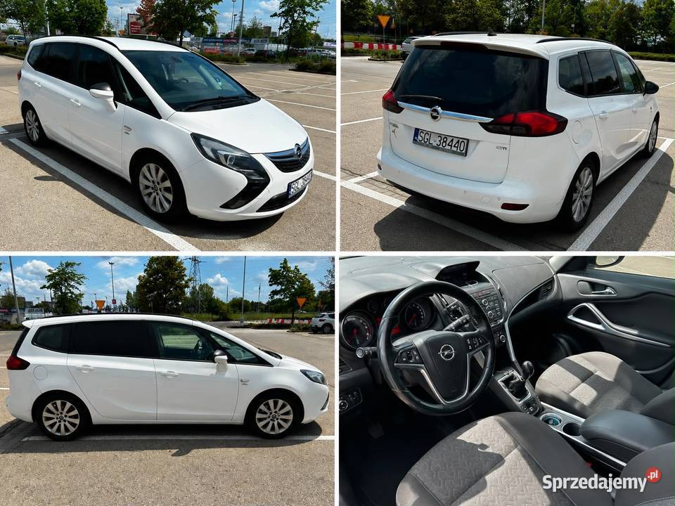 Opel zafira tourer Rok produkcji 2013 Samochody osobowe Knurów
