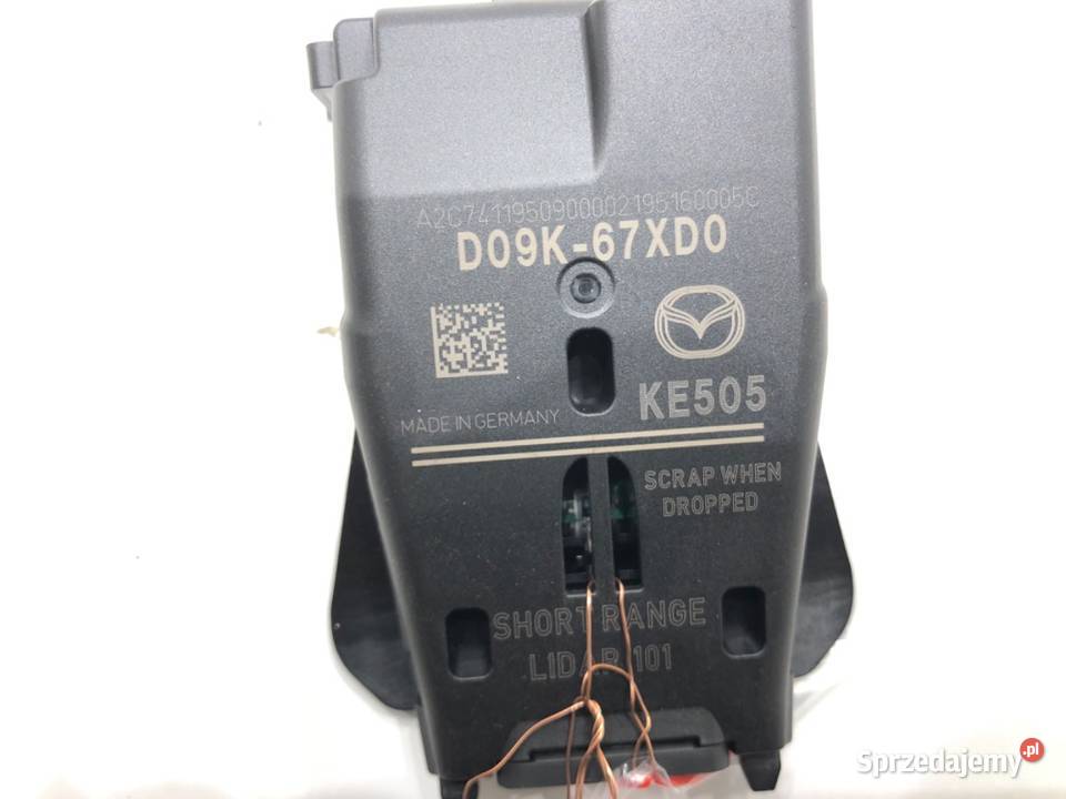 CZUJNIK DESZCZU MAZDA 2 DL D09K67XD0 osobowe Wycieraczki i spryskiwacze