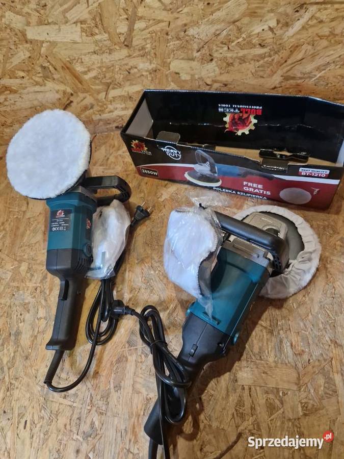 POLERKA SAMOCHODOWA Z REGULACJĄ 2450W 2x FUTERKO Głogowa