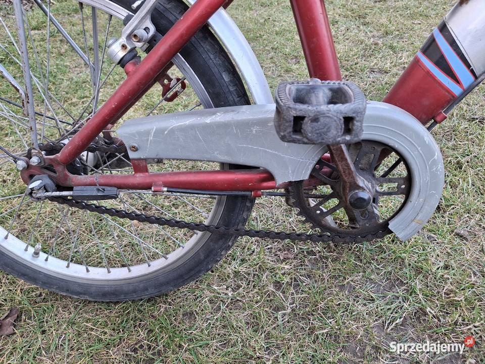 Rower 20 3 biegi w piaście sprzedam stalowa Zabierzów