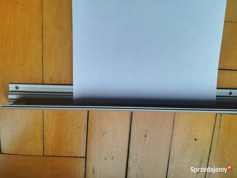 Listwa zatrzaskowa aluminiowa do plakatu kartek Łódź