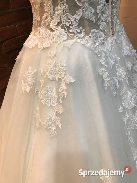 PIĘKNA SUKNIA ŚLUBNA Sanok