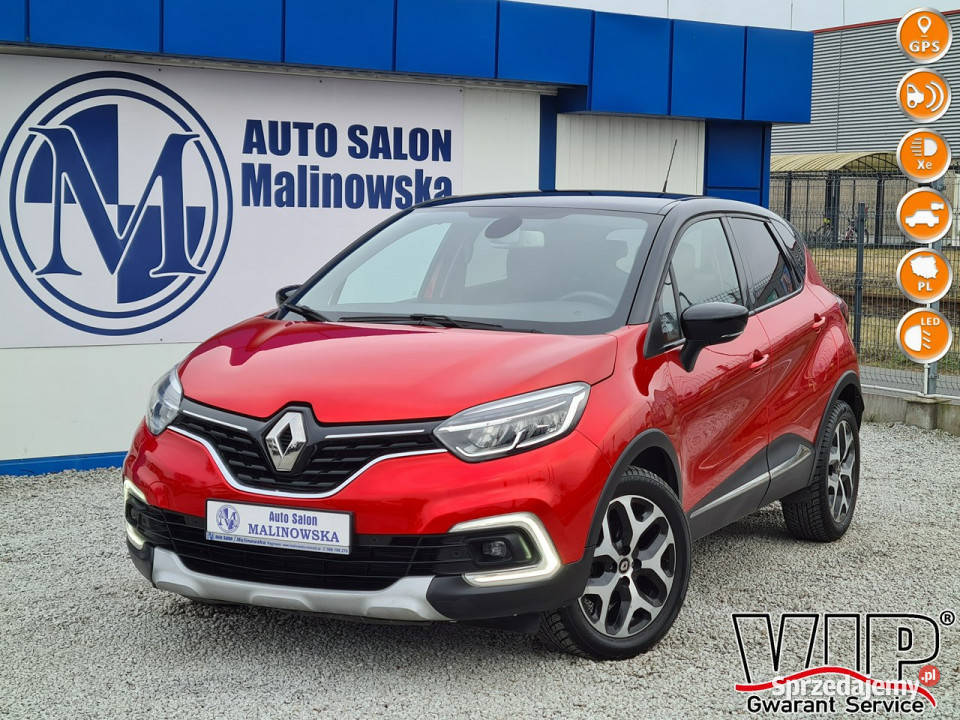 Renault Captur Navi 2xPDC Kamera Full Led Wolne światła przeciwmgielne Wągrowiec