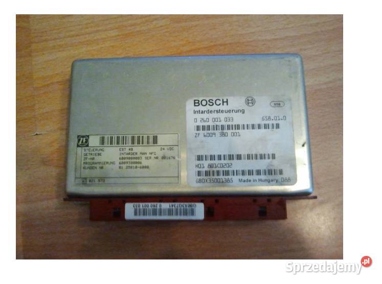 MAN TGA TGX STEROWNIK INTARDERA 0260001033 Kargowa