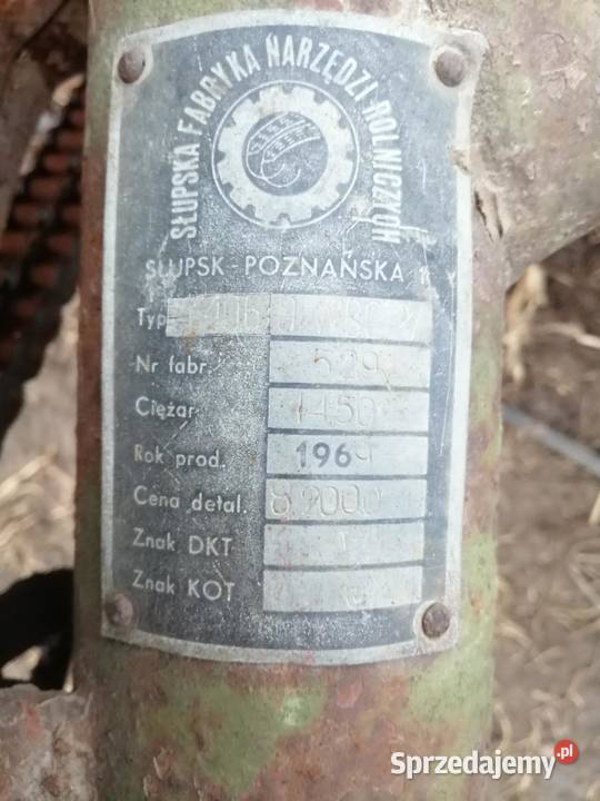 Kombajn Orlik z talerzem ścinającym Rolnictwo Płońsk