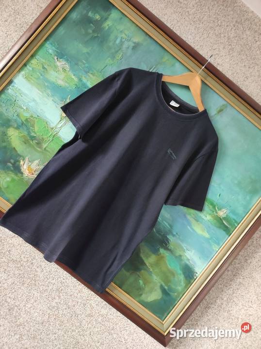 koszulka męska top tshirt klasyczny granatowy Kielce