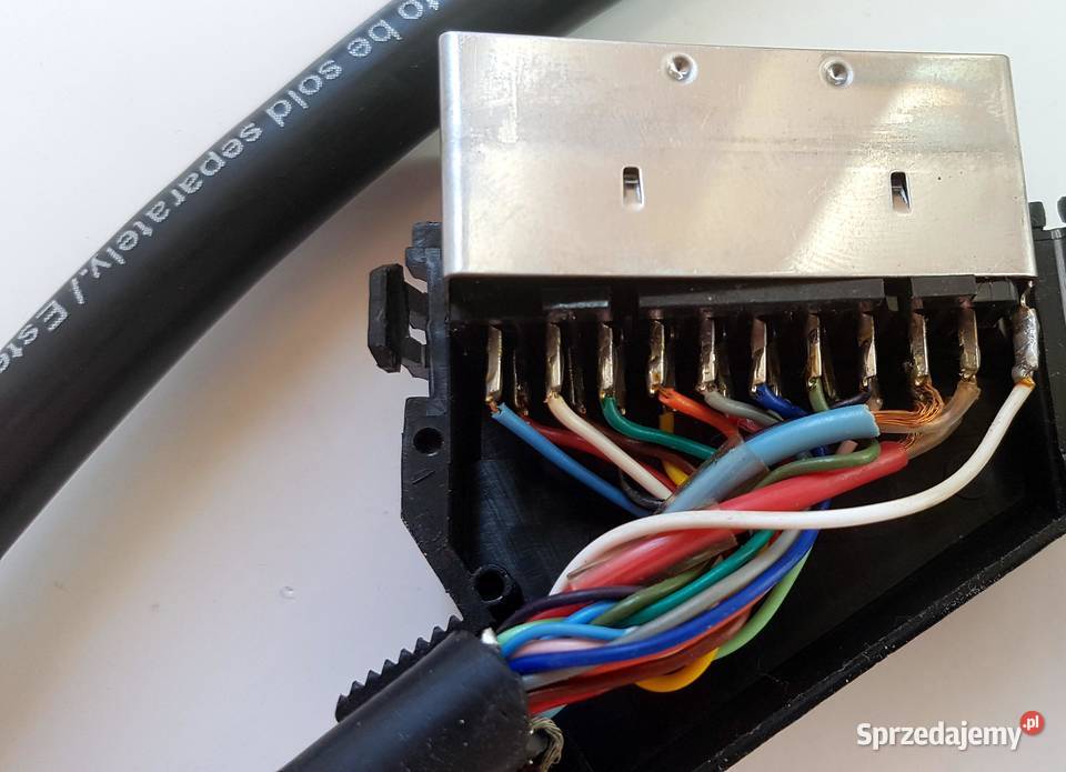 Przewód EUROEURO SCART 21 pin 12 m kabel