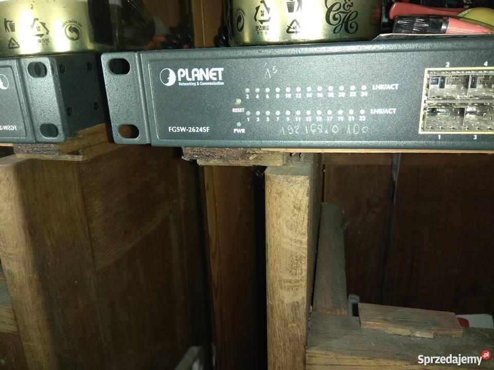 Switch światłowodowy 24 sfp switch