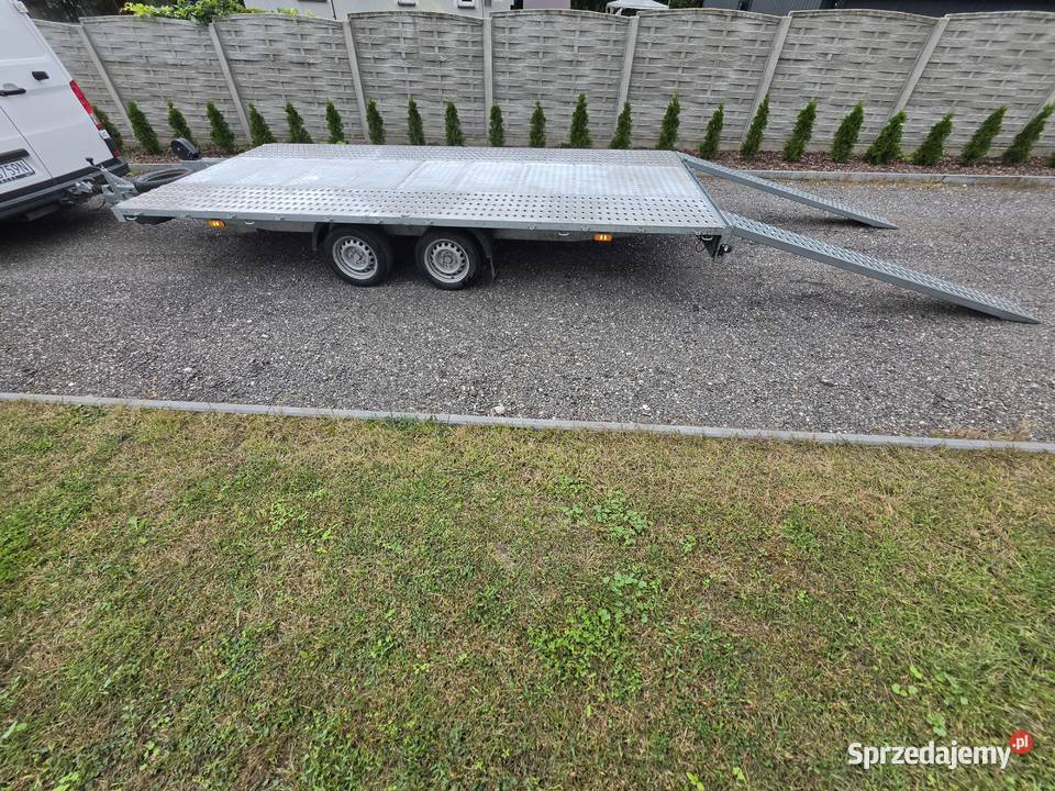 Przyczepa besttrailers 2700dmc laweta faktura Grębków
