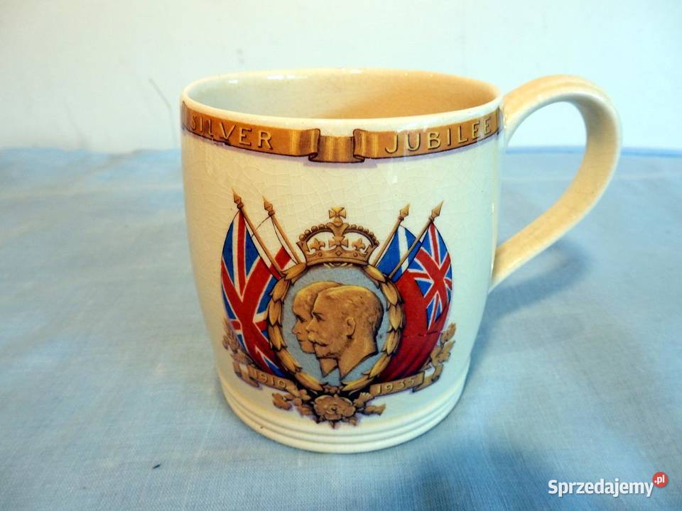 Król George V Jubileusz Srebrny 1910 1935 wielkopolskie Piła