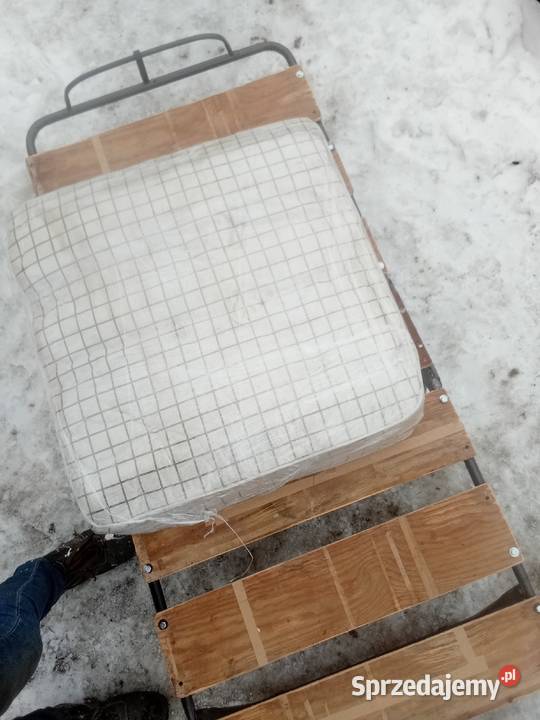 Łóżko turystyczne kempingowe składane Holenderka kujawsko-pomorskie Czernikowo