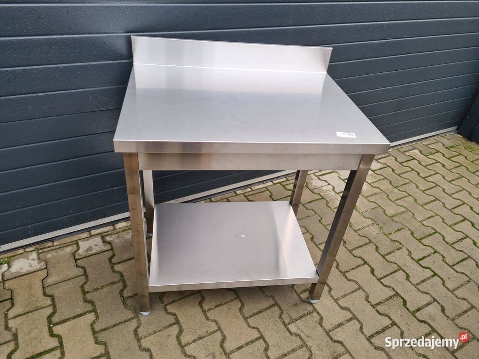 Stół Gastronomiczny Z Półką 806085 Stal Ostrów Wielkopolski