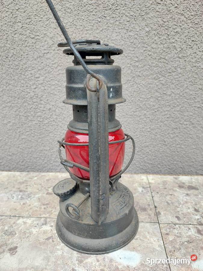 Stara lampa naftowa Feuerhand No 175 Super Baby Tczew