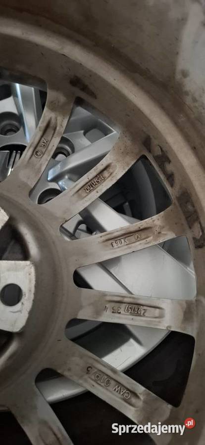 Alufelgi Rondell ROD 5x108 17 Ford Renault Czarne Błoto sprzedam