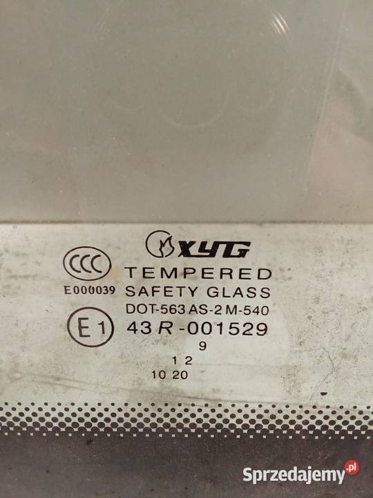 Szyba Drzwi Prawych Tylnych Mercedes Vclass W639 Bralin