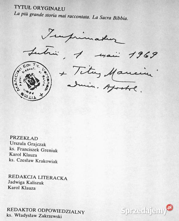 Biblia święta Historia wciąż żywa Attilio Monge lubelskie Chełm