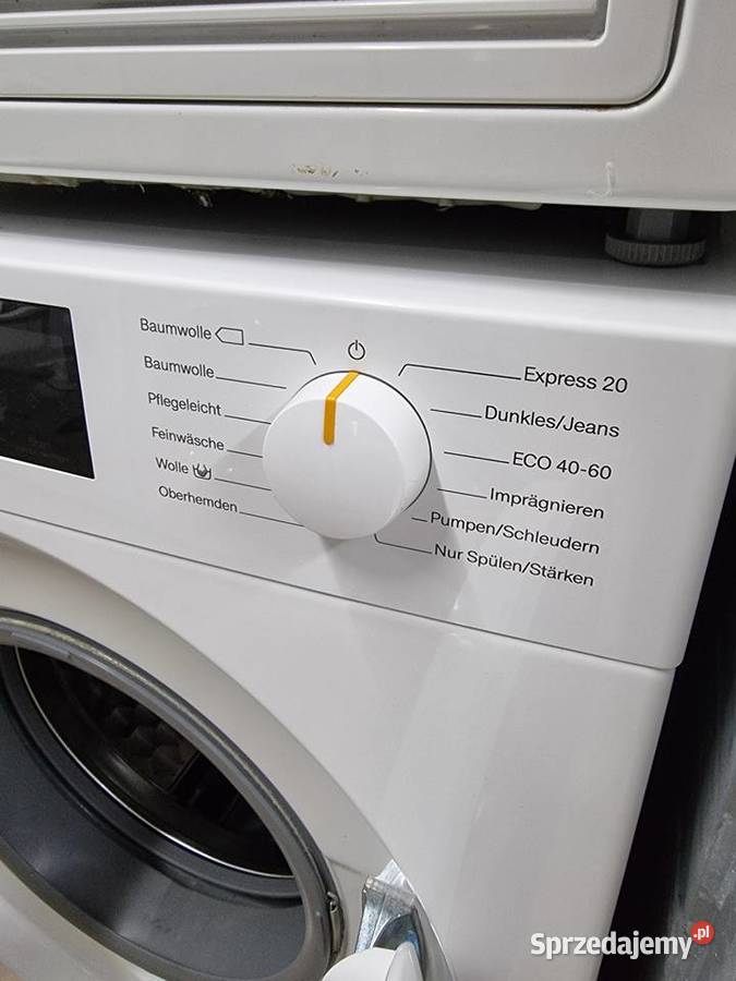 Zestaw AGD Miele Pralka WWD 120 WCS Suszarka TWD Pralki i suszarki Wrocław