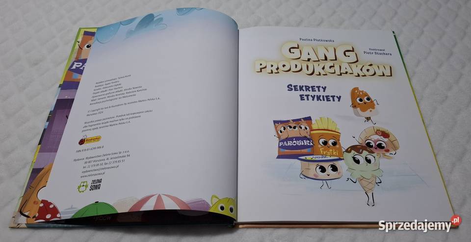 Gang produkciaków sekrety etykiety Paulina sprzedam