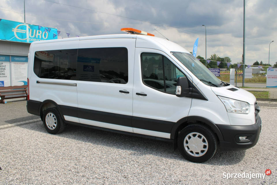 Ford Transit L3H2 Ambiente 9 osob Fvat Polski centralny zamek Warszawa