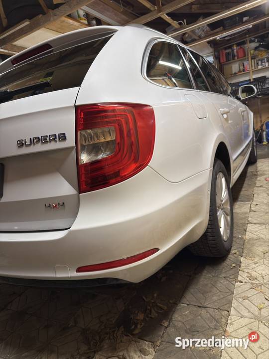 Skoda Superb II FL 2014 20 TDI 4x4 asystent parkowania śląskie Drogomyśl