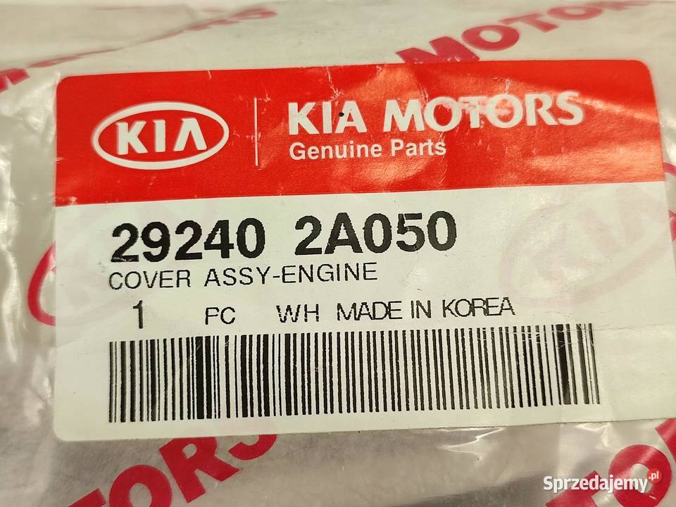 POKRYWA OSŁONA SILNIKA KIA RIO 11 14 CRDi sprzedam