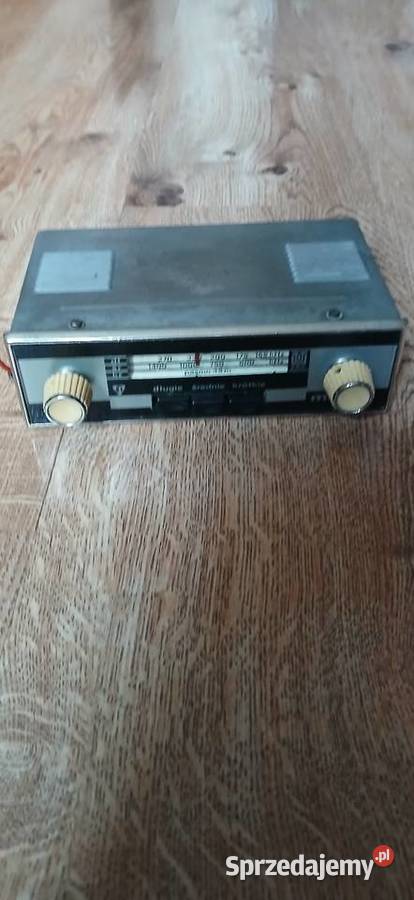Stare radio samochodowe Unitra ZRK Mini Kraków