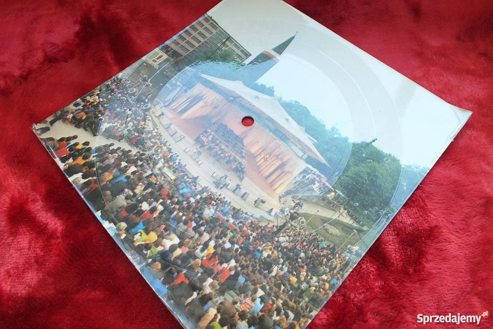 Stara pocztówka dźwiękowa M Rodowicz Sing Sing Żary