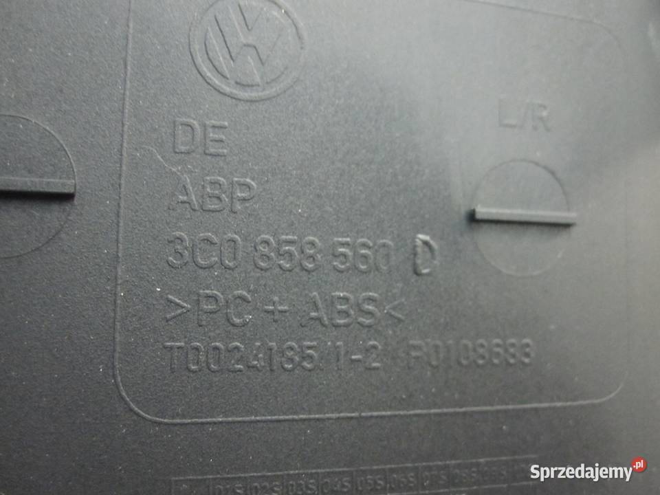 VW PASSAT CC 08r obudowa kolumny kierownicy