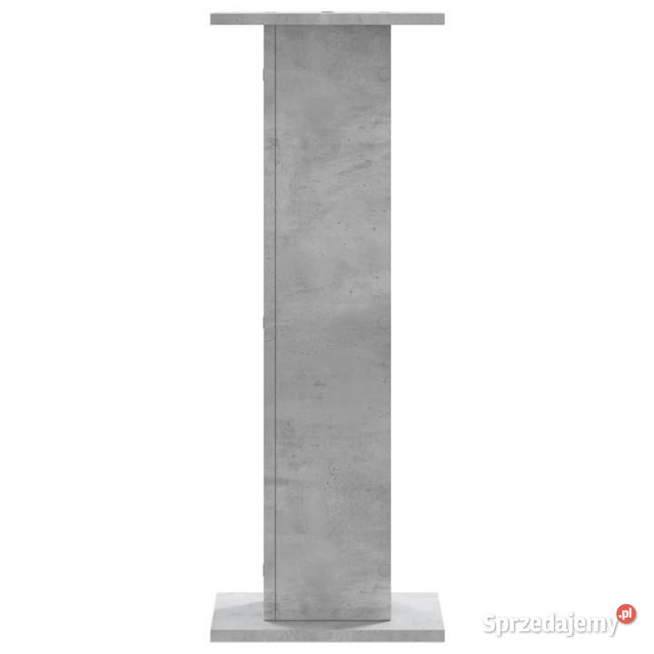 Stojaki na rośliny 2 szarość betonu 30x30x80