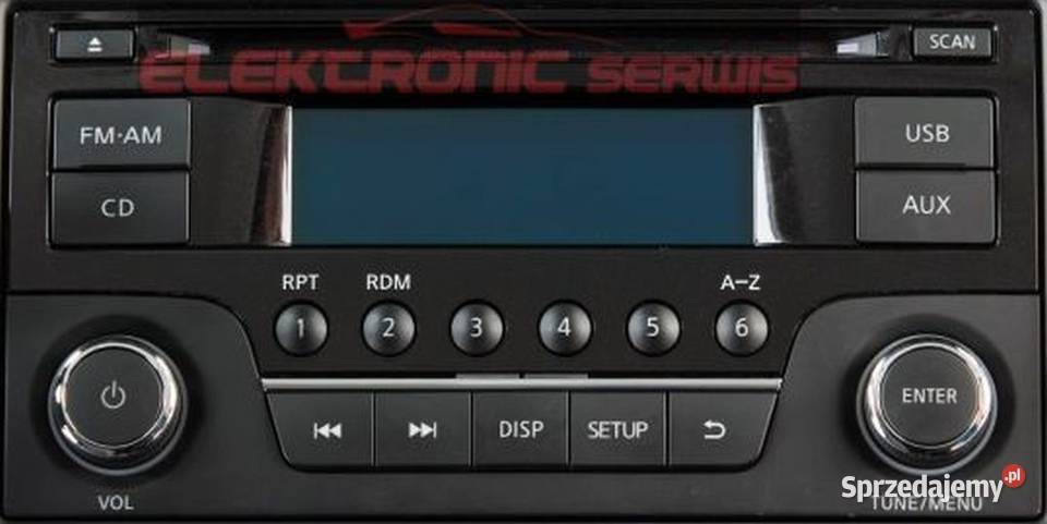 Wyświetlacz radio Nissan Versa wielkopolskie